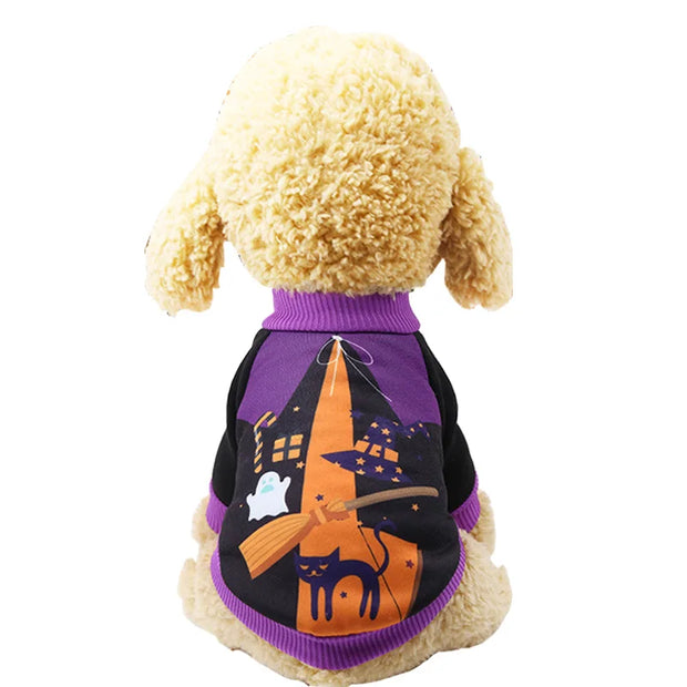 Halloween Pet Pumpkin Costume for Dogs & Cats