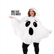 Halloween Cloak Cape Fright Clothes Spooky Ghost Costume