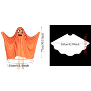 Halloween Cloak Cape Fright Clothes Spooky Ghost Costume