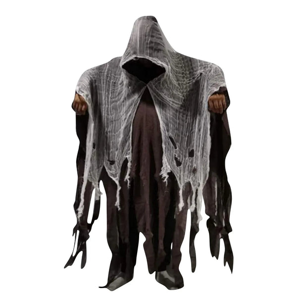 Halloween Ghost Costume Cosplay Adult Death Cloak Horror