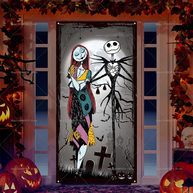 Halloween Christmas Door Banner Indoor Party Supplies