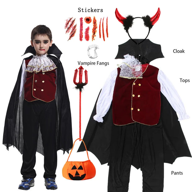 Halloween Fantasy Children's Costumes Ghost Bride