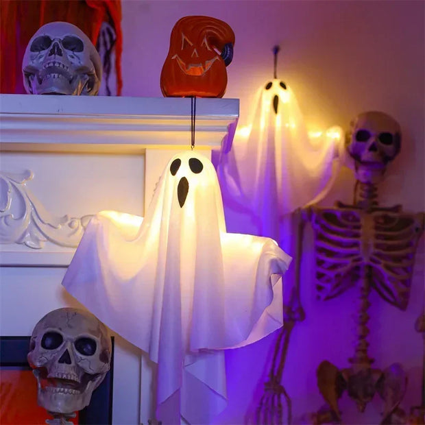 Halloween Party  Home Decoration  Hanging Horror Props with Lights