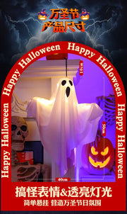 Halloween Party  Home Decoration  Hanging Horror Props with Lights