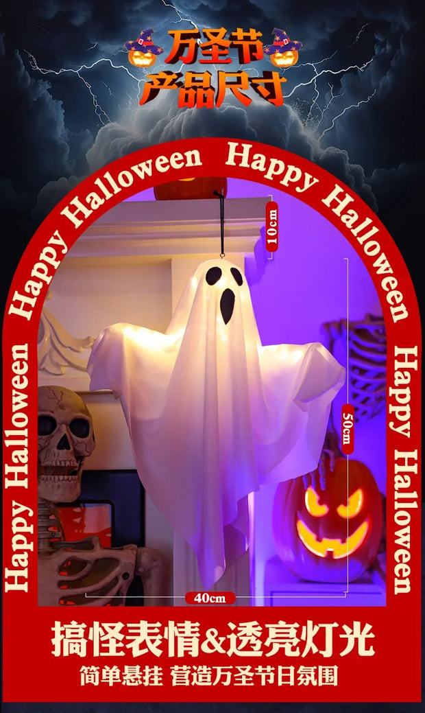 Halloween Party  Home Decoration  Hanging Horror Props with Lights