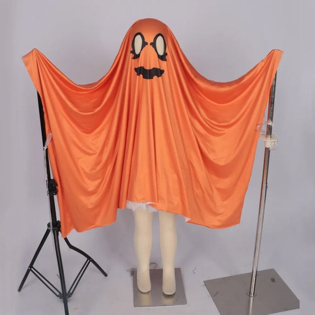 Halloween Cloak Cape Fright Clothes Spooky Ghost Costume