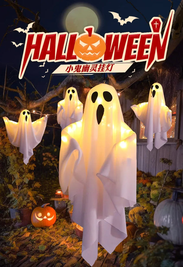 Halloween Party  Home Decoration  Hanging Horror Props with Lights