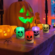 Halloween Party Horror Candle Lights  Decorations