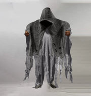 Halloween Ghost Costume Cosplay Adult Death Cloak Horror