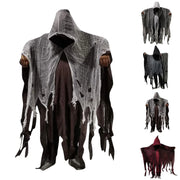 Halloween Ghost Costume Cosplay Adult Death Cloak Horror