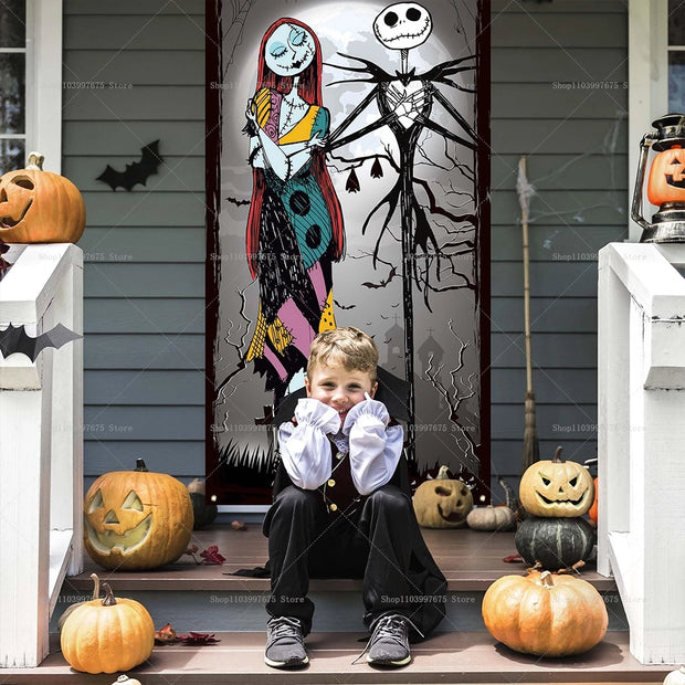 Halloween Christmas Door Banner Indoor Party Supplies