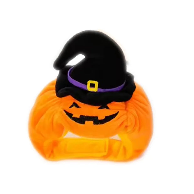 Halloween Pet Hat Funny Pumpkin Cat Headwear