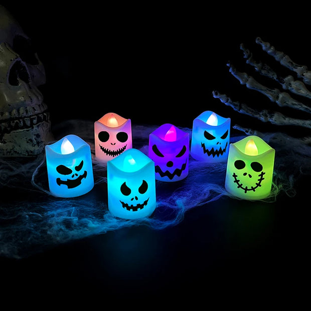 Halloween Party Horror Candle Lights  Decorations