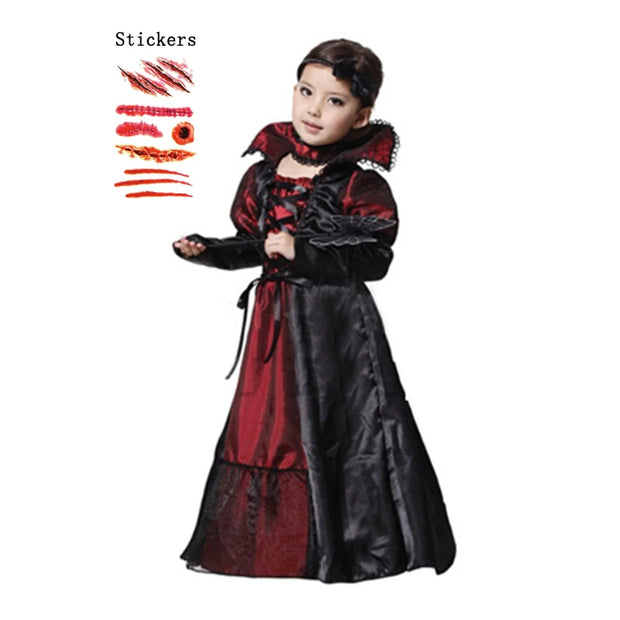 Halloween Fantasy Children's Costumes Ghost Bride