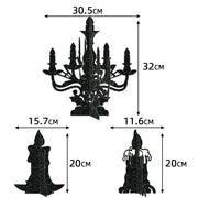 Halloween Decoration Candlestick House Dining Table