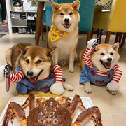 Halloween Dog Costumes Funny Pet Clothes Costume Sets For Medium Large Dogs