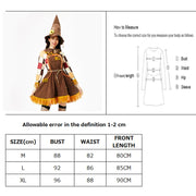 Halloween The Scarecrow Wizard Costume Spooktacular Outfit