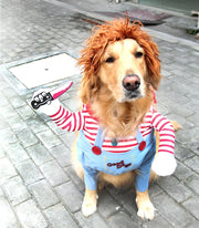 Halloween Dog Costumes Funny Pet Clothes Costume Sets For Medium Large Dogs