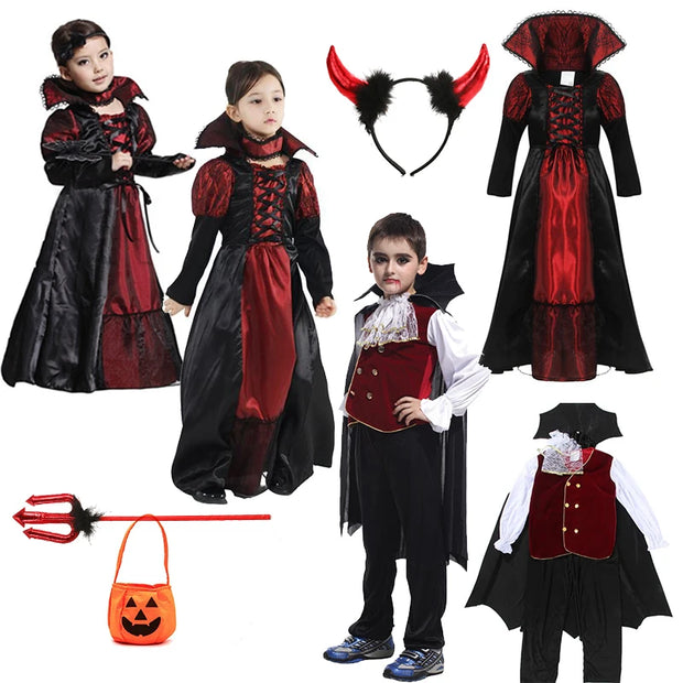 Halloween Fantasy Children's Costumes Ghost Bride