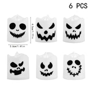 Halloween Party Horror Candle Lights  Decorations