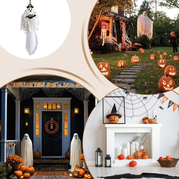Halloween Ghost Decor Scary Holiday Decor Party Supplies Haunted House Yard
