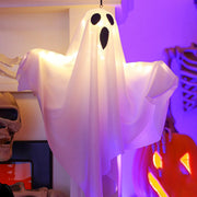 Halloween LED Ghost Lights Decorations Adjustable Hanging Spooky Decor for Party