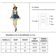Halloween The Scarecrow Wizard Costume Spooktacular Outfit
