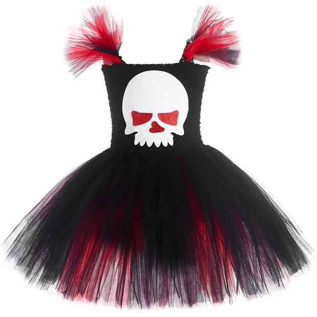 Costume for Girls Halloween Day of The Dead Dress