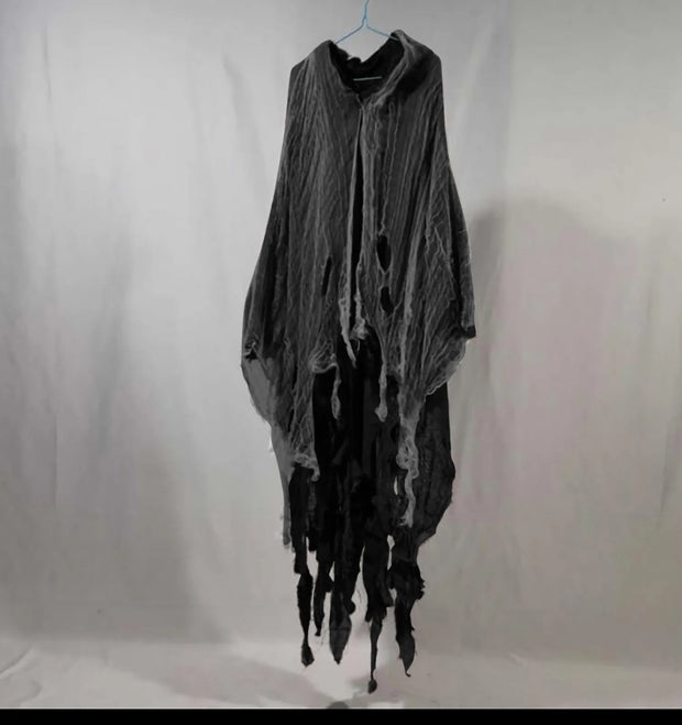 Halloween Ghost Costume Cosplay Adult Death Cloak Horror
