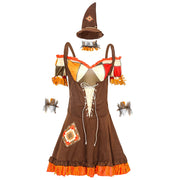 Halloween The Scarecrow Wizard Costume Spooktacular Outfit