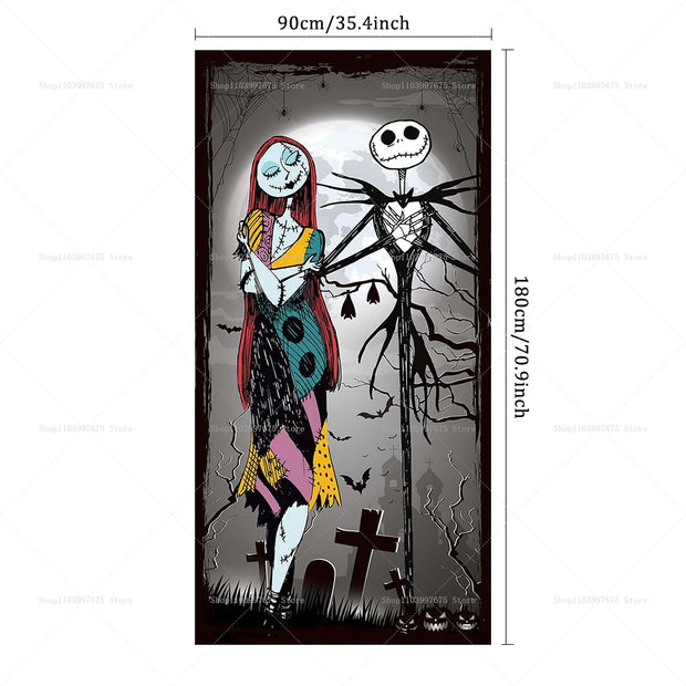 Halloween Christmas Door Banner Indoor Party Supplies
