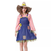 Halloween The Scarecrow Wizard Costume Spooktacular Outfit