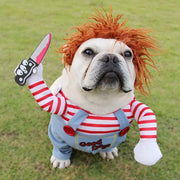 Halloween Dog Costumes Funny Pet Clothes Costume Sets For Medium Large Dogs