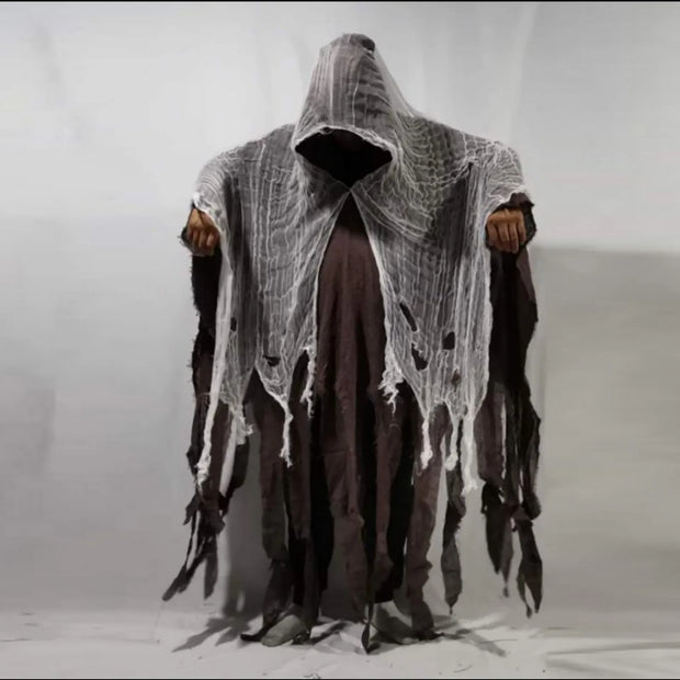 Halloween Ghost Costume Cosplay Adult Death Cloak Horror