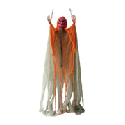 Halloween Sound Glowing Witch Decoration Props  Scary Witch Hanging Ghost Holiday Party