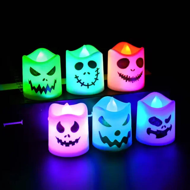 Halloween Party Horror Candle Lights  Decorations