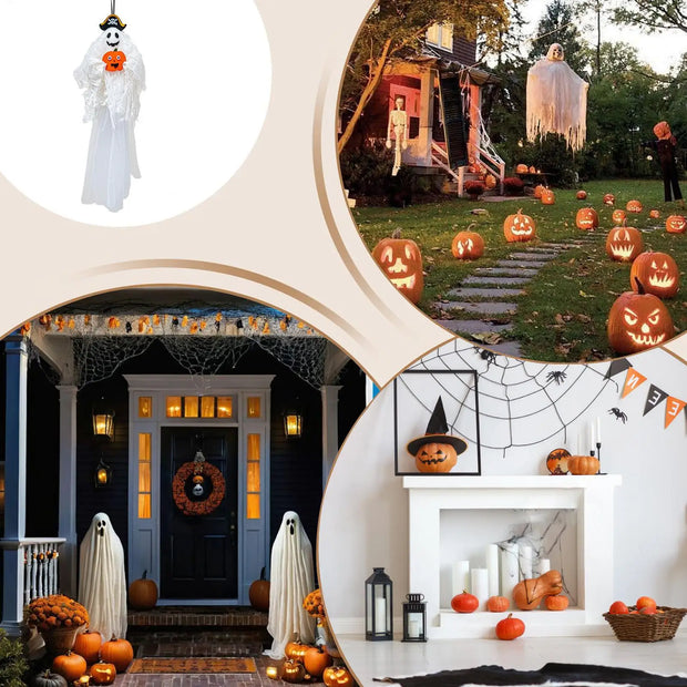 Halloween Ghost Decor Scary Holiday Decor Party Supplies Haunted House Yard