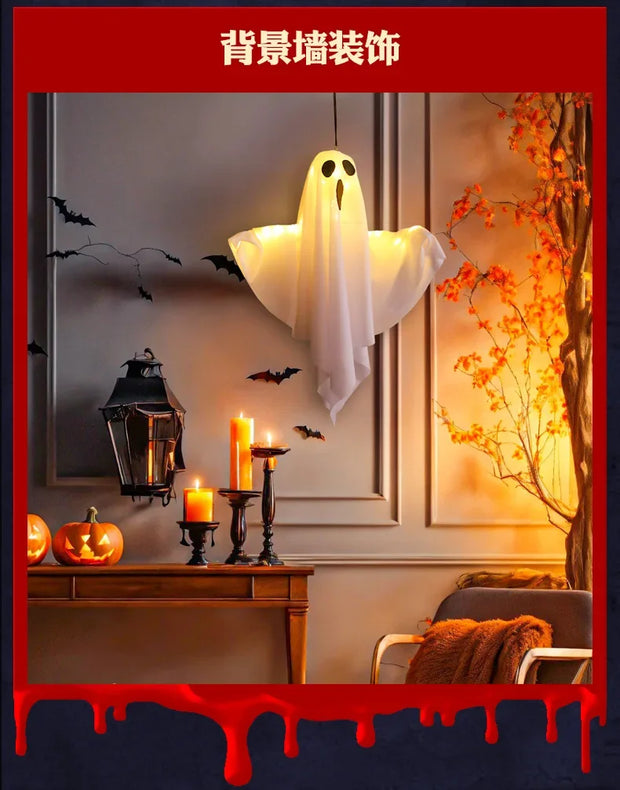 Halloween Party  Home Decoration  Hanging Horror Props with Lights