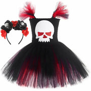 Costume for Girls Halloween Day of The Dead Dress
