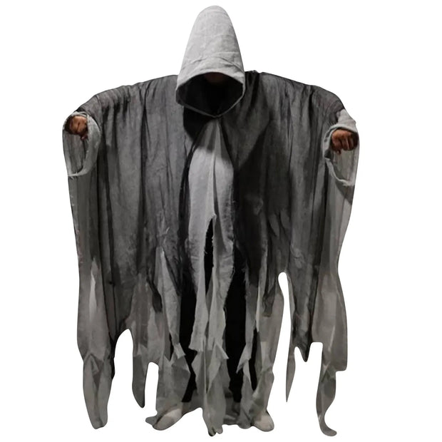 Halloween Ghost Costume Cosplay Adult Death Cloak Horror