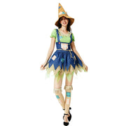 Halloween The Scarecrow Wizard Costume Spooktacular Outfit