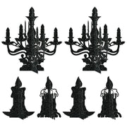 Halloween Decoration Candlestick House Dining Table