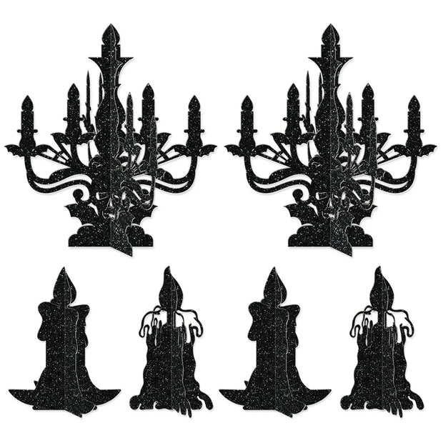 Halloween Decoration Candlestick House Dining Table