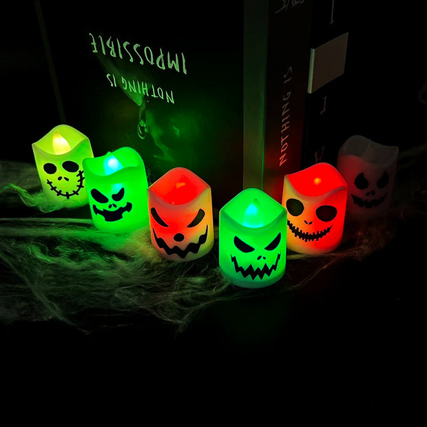 Halloween Party Horror Candle Lights  Decorations