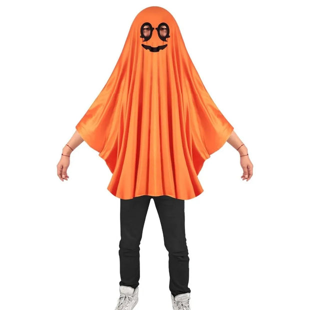 Halloween Cloak Cape Fright Clothes Spooky Ghost Costume