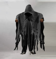 Halloween Ghost Costume Cosplay Adult Death Cloak Horror