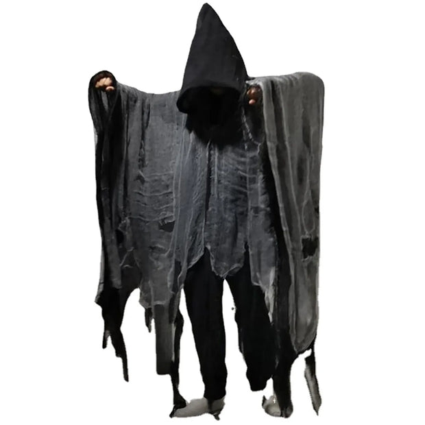 Halloween Ghost Costume Cosplay Adult Death Cloak Horror