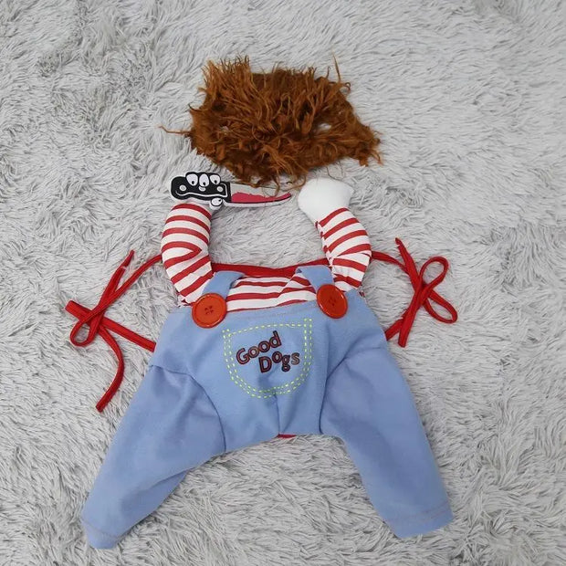 Halloween Dog Costumes Funny Pet Clothes Costume Sets For Medium Large Dogs