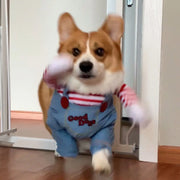 Halloween Dog Costumes Funny Pet Clothes Costume Sets For Medium Large Dogs