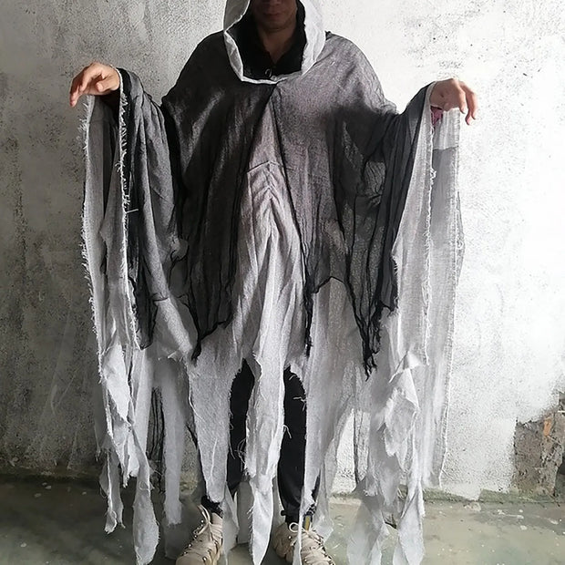 Halloween Ghost Costume Cosplay Adult Death Cloak Horror